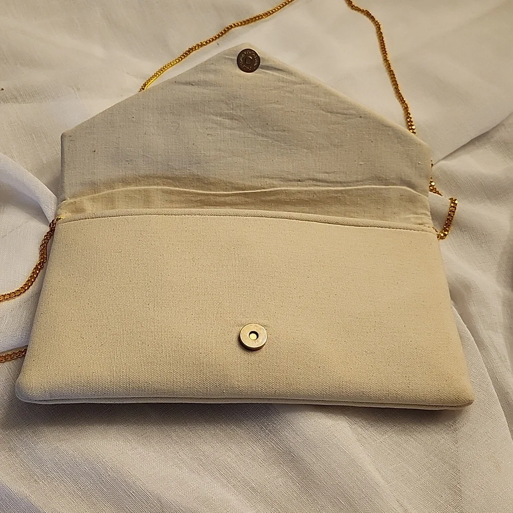 Hand Crafted (NWOT) Beaded Handbag--Crossbody/Shoulder/Clutch, $40